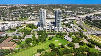 Allure Hermann Park |Herman Park Aerial